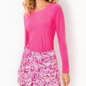 NWT Lilly Pulitzer UPF 50 Luxletic Westley Long Sleeve Active Tee